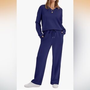 Stylish Navy Blue Lounge Set